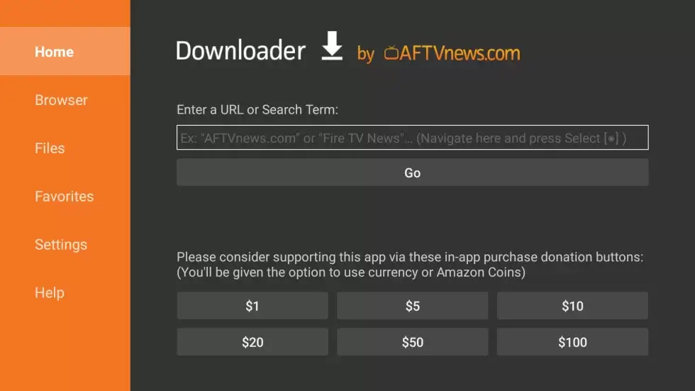 Downloader Home - Now tv on Google TV