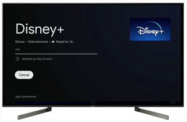 Disney Plus on Google TV