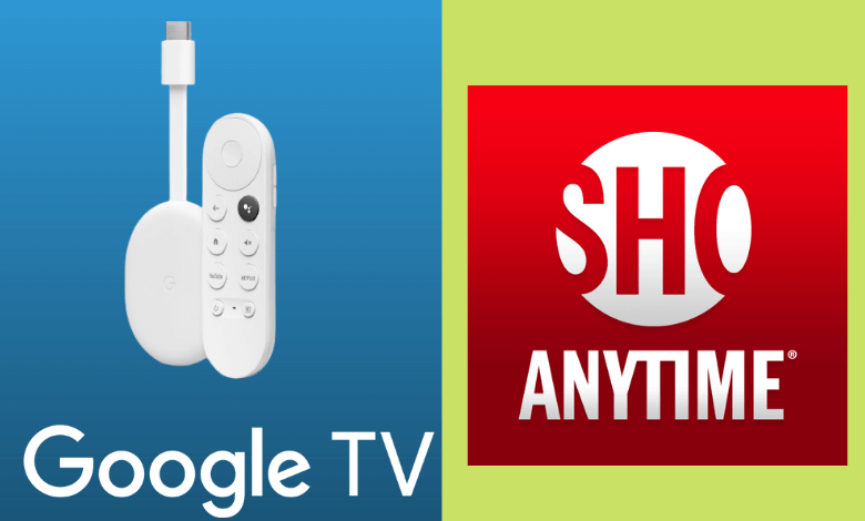 SHOWTIME Anytime on Google TV