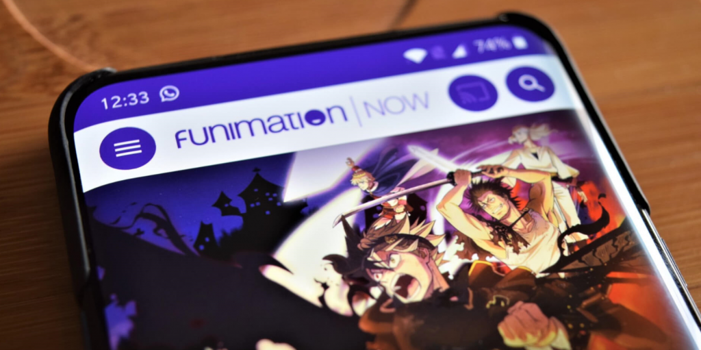 Cast Funimation to Google TV