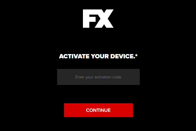 Activate FX on Google TV