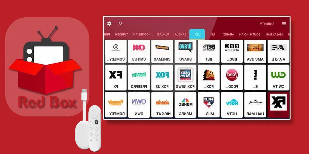 RedBox TV on Google TV