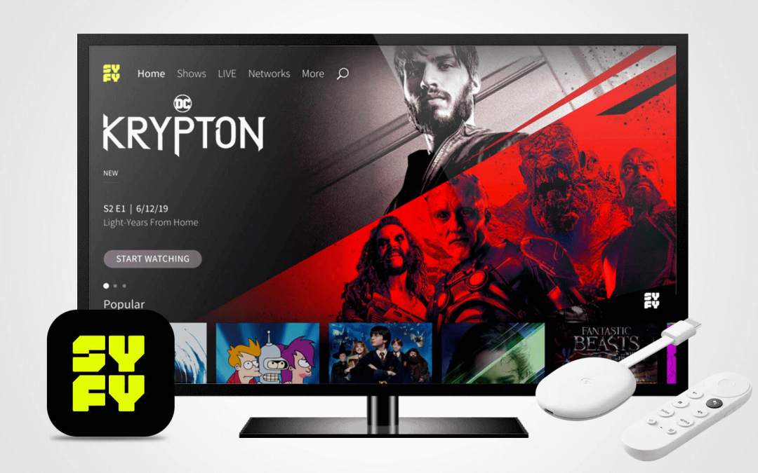 How to Cast and Watch SYFY on Google TV