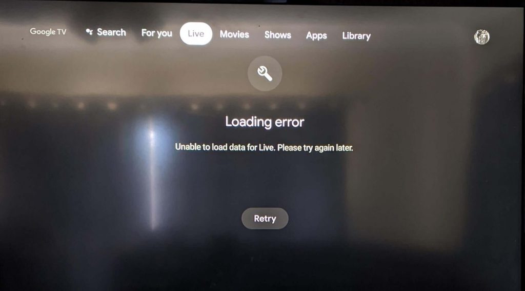 Google TV Not Working Issue