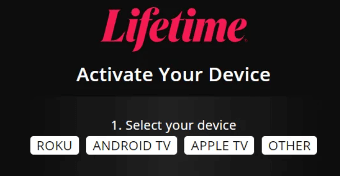 select your device as Android device