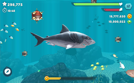 start playing Hungry Shark Evolution on Google TV