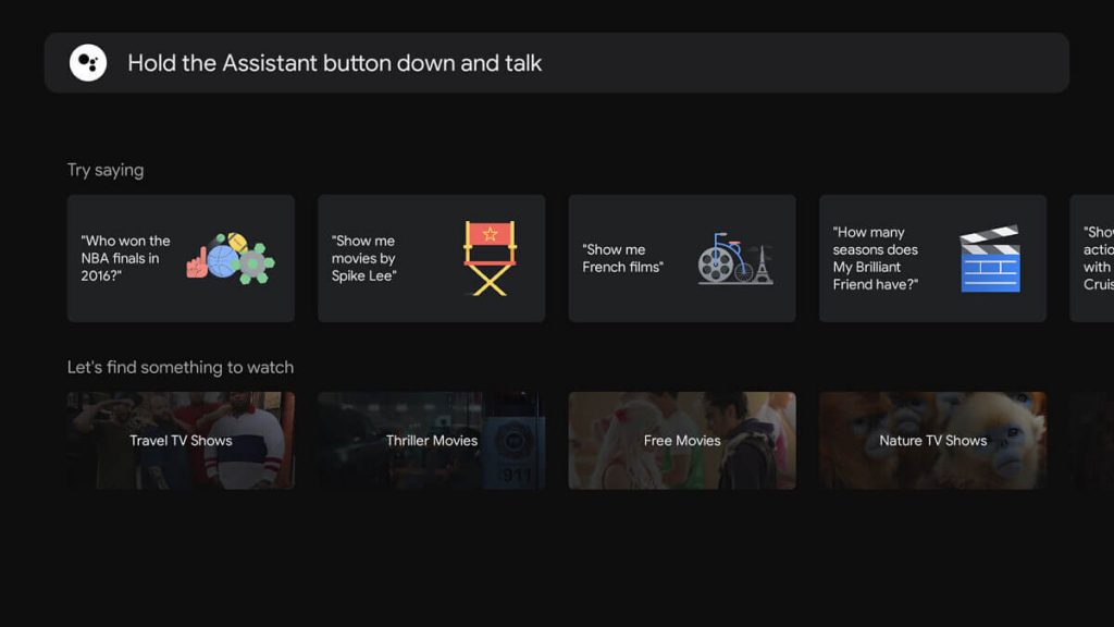 search for the bbc iplayer to install on the device 