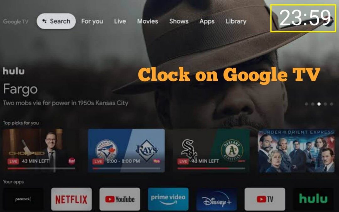 How to Display Clock on Chromecast with Google TV