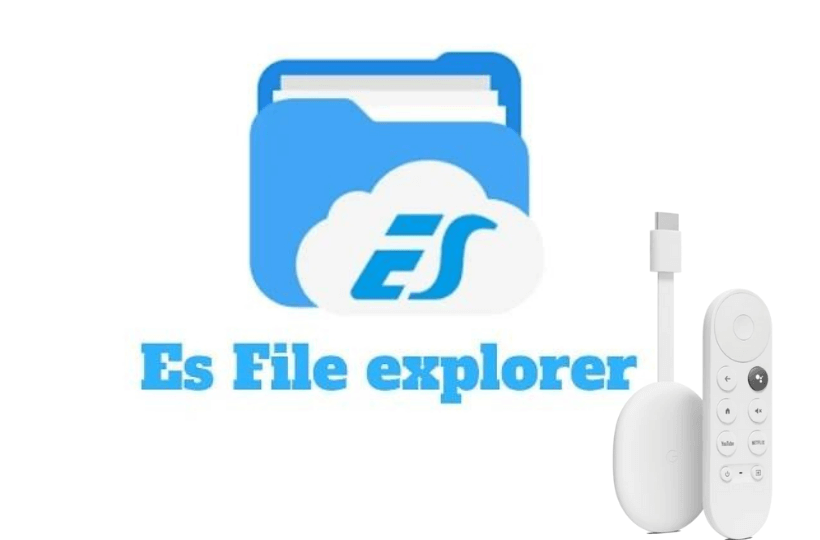 learn to install ES File Explorer on Google TV