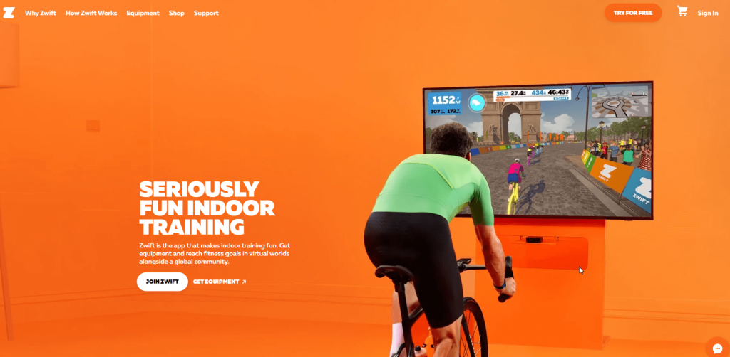 Sign In - Zwift on Google TV