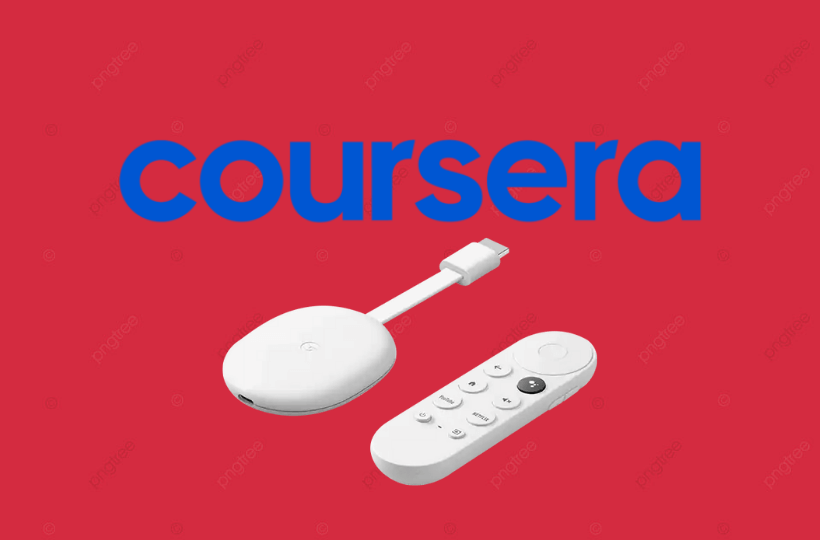 start learning from coursera on google tv