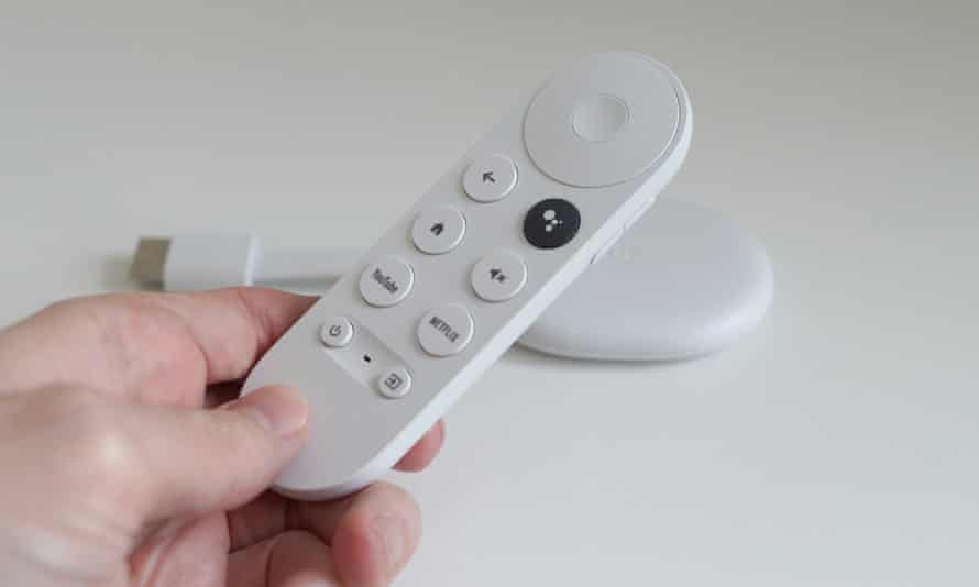 press the home button on the google tv remote to reset it